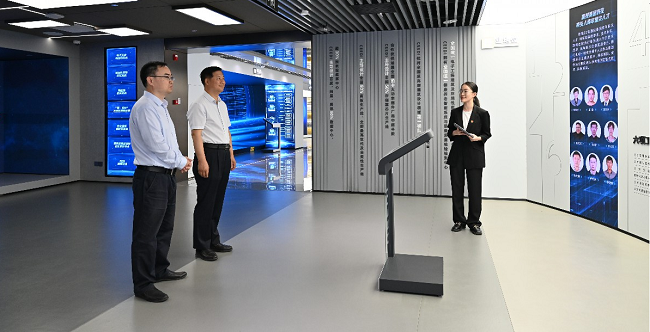 北京市海淀区八里庄街道党工委书记秦兆强一行莅临中国电子院调研指导